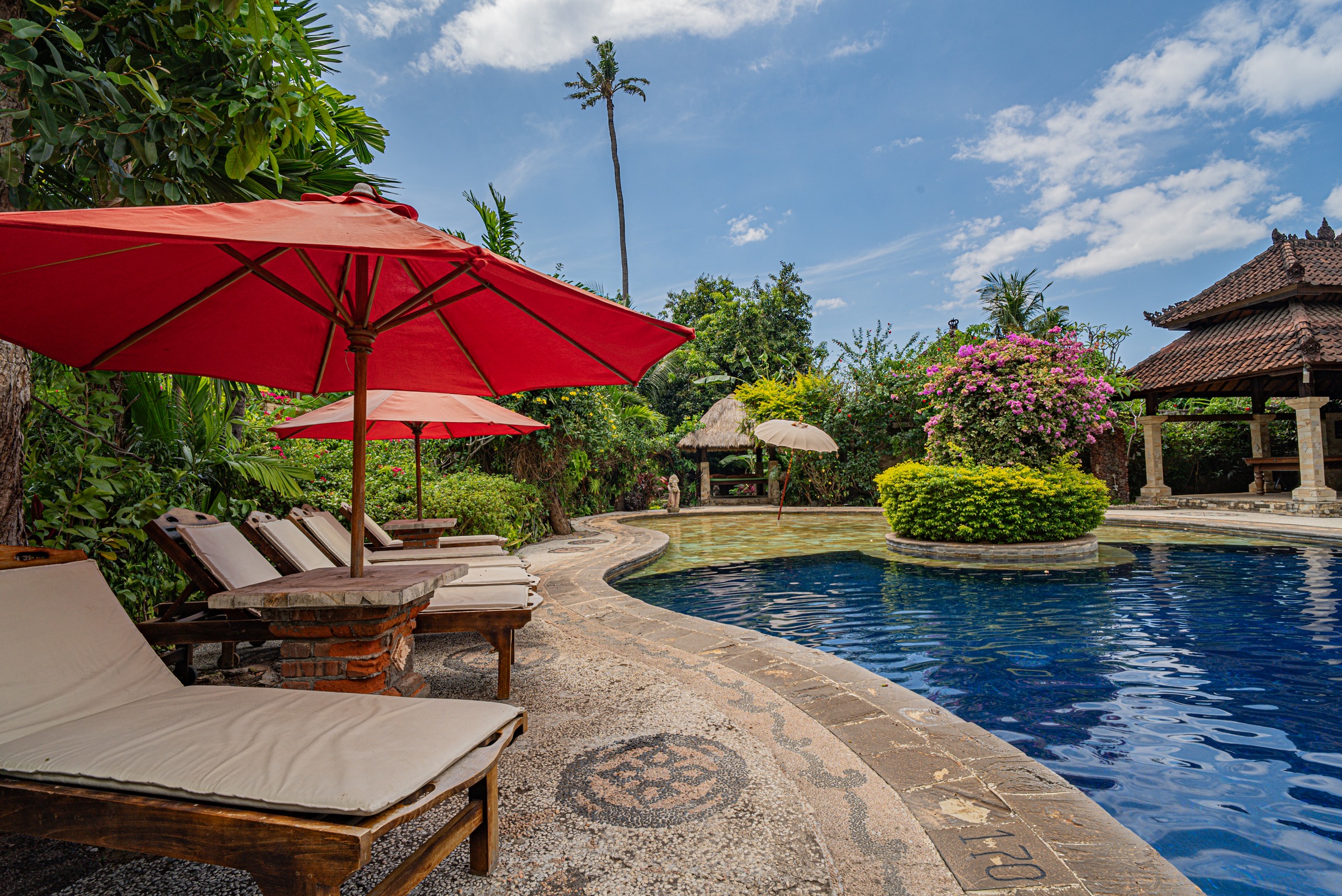 Smaller Swimming Pool at Rambutan Lovina Bali